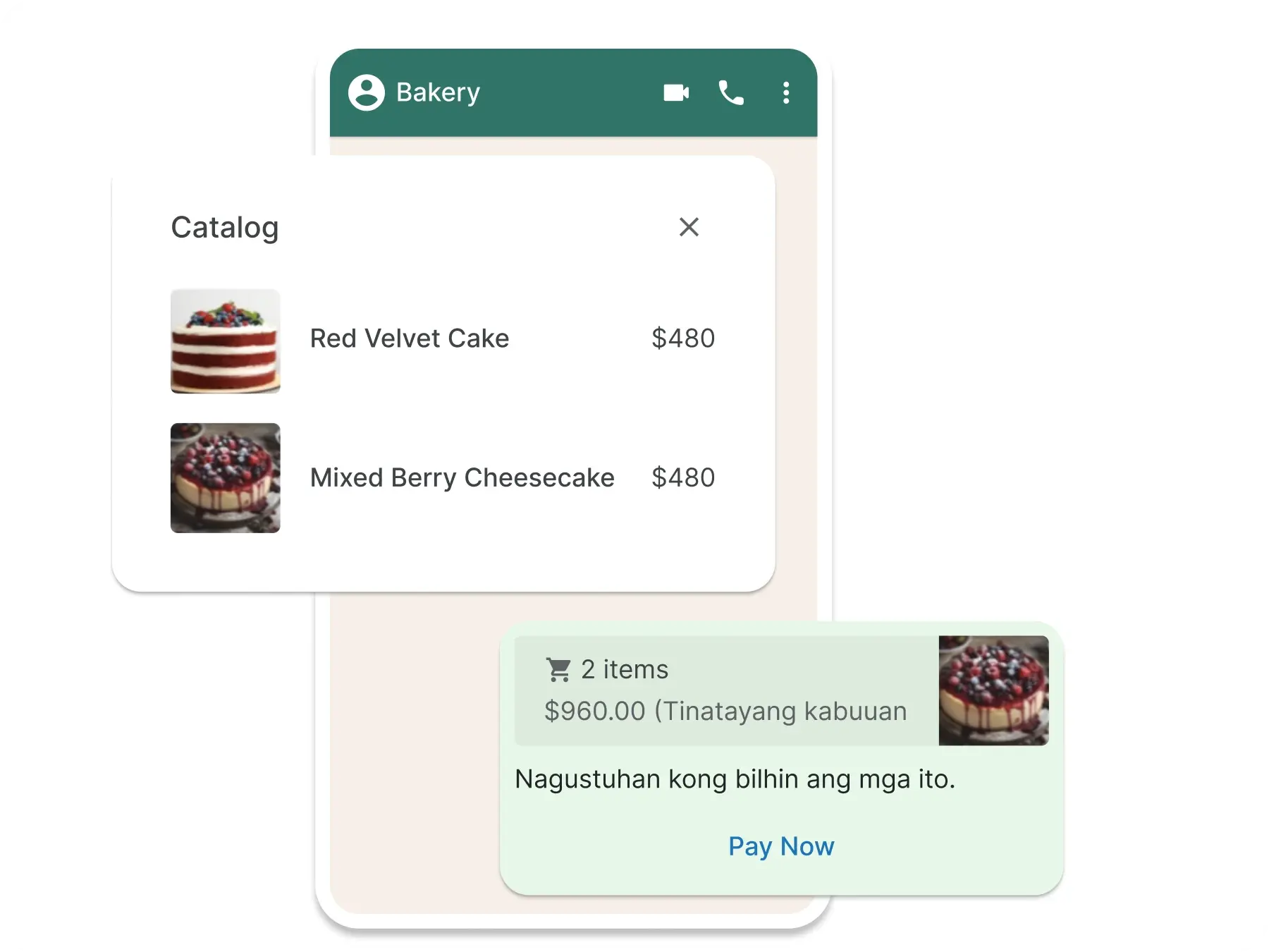 Interactive Product Catalogs & WhatsApp Payments