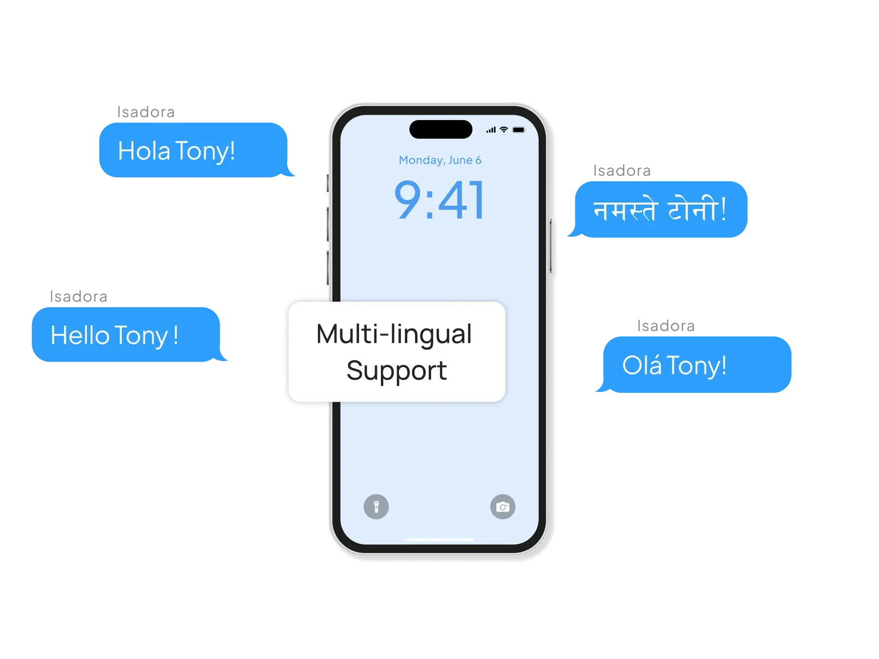 Multi-Lingual na Suporta