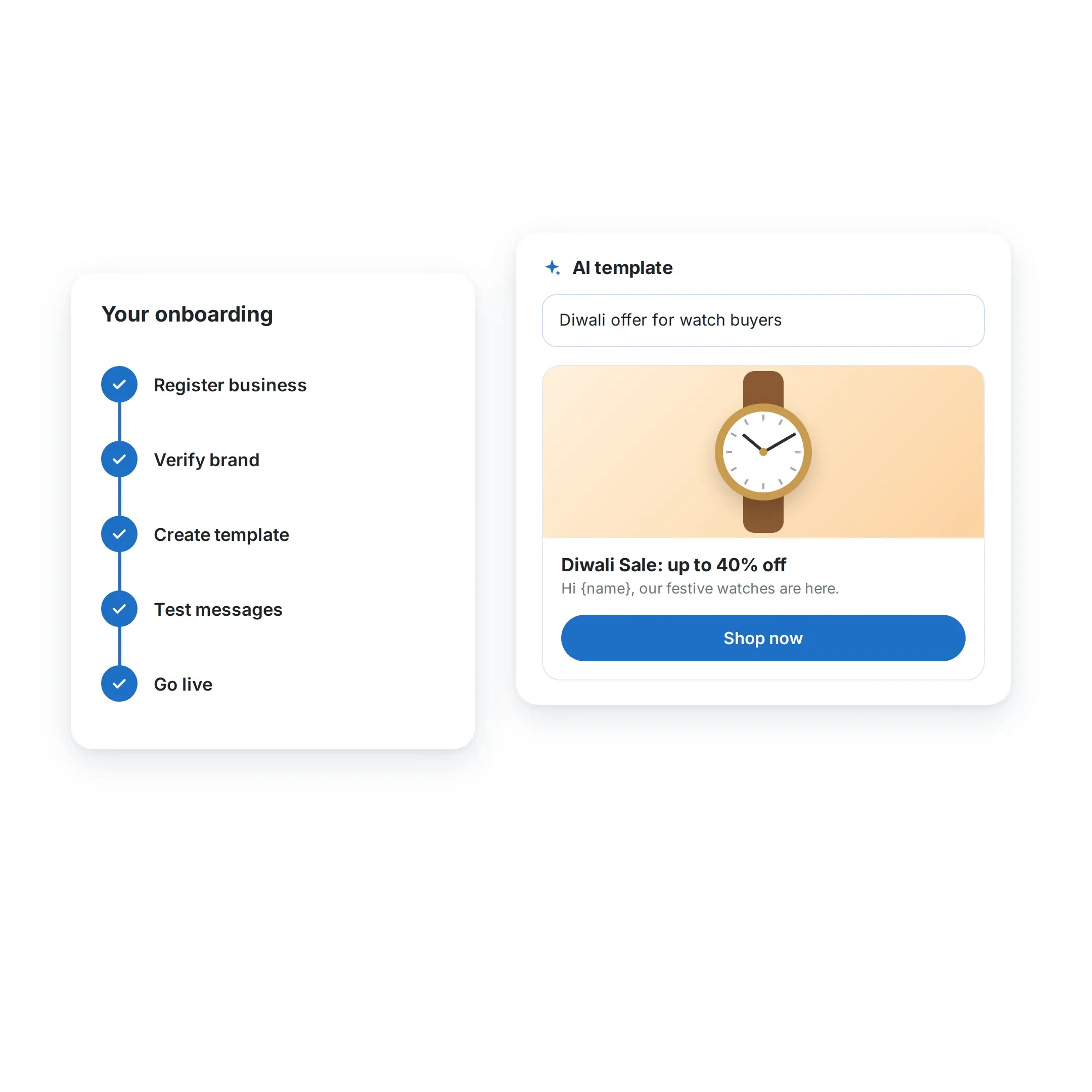 End-to-End RCS Onboarding with MSG91