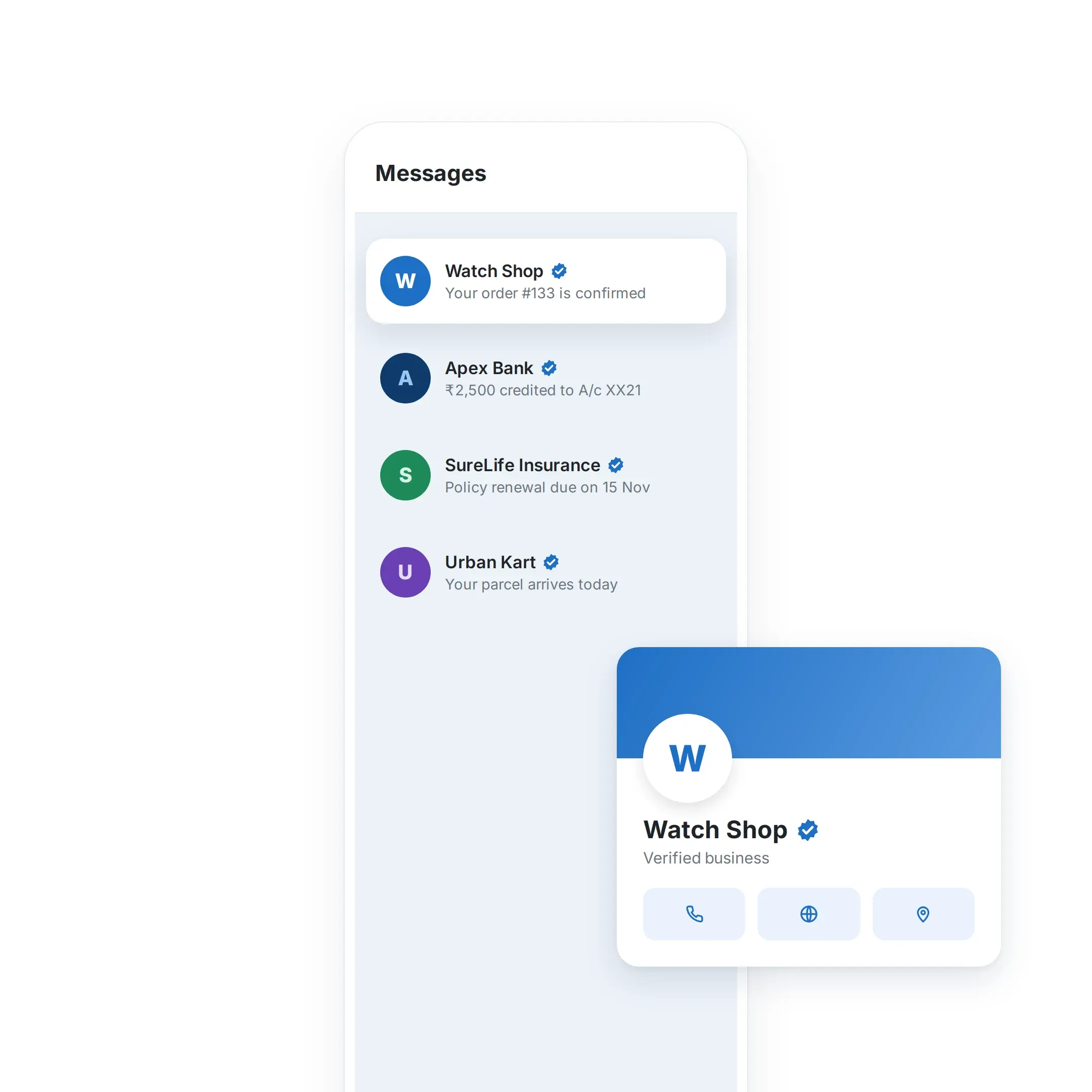 Verified and Branded RCS Messaging